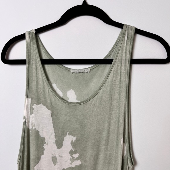 TieDye Handkerchief Hem Maxi Dress Asymmetric Cotton Boho Lagenlook Italy Resort - Picture 5 of 13